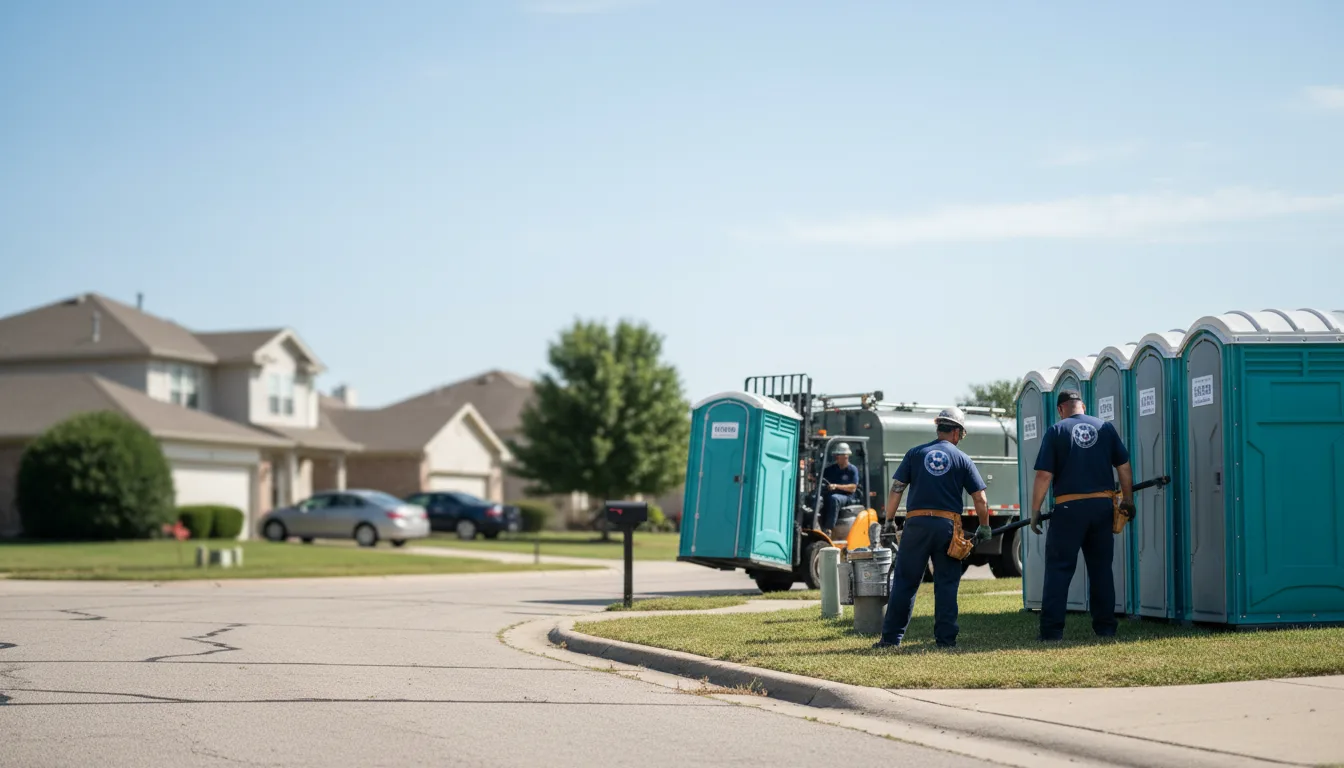 Porta Potty Rental in Hollenberg, KS near me